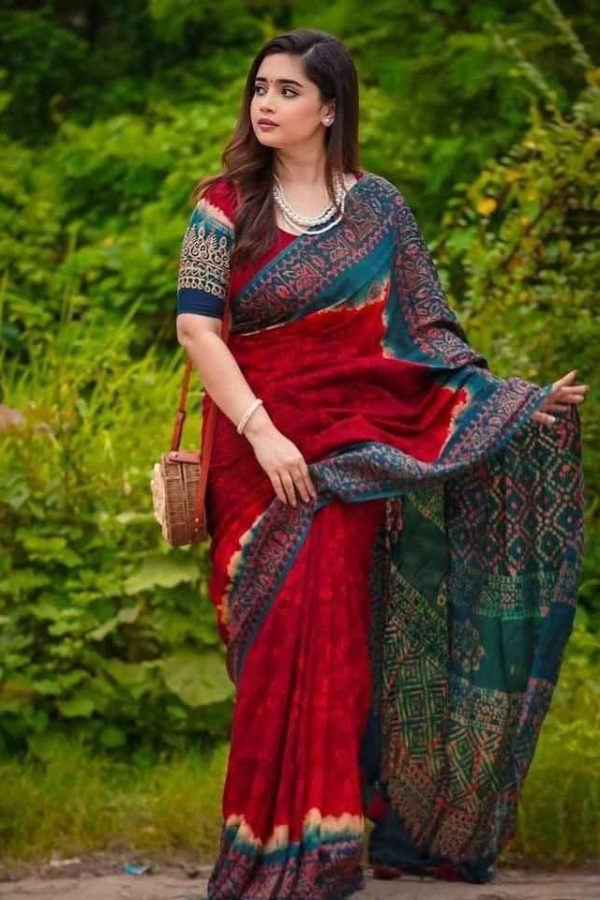 Batic Saree