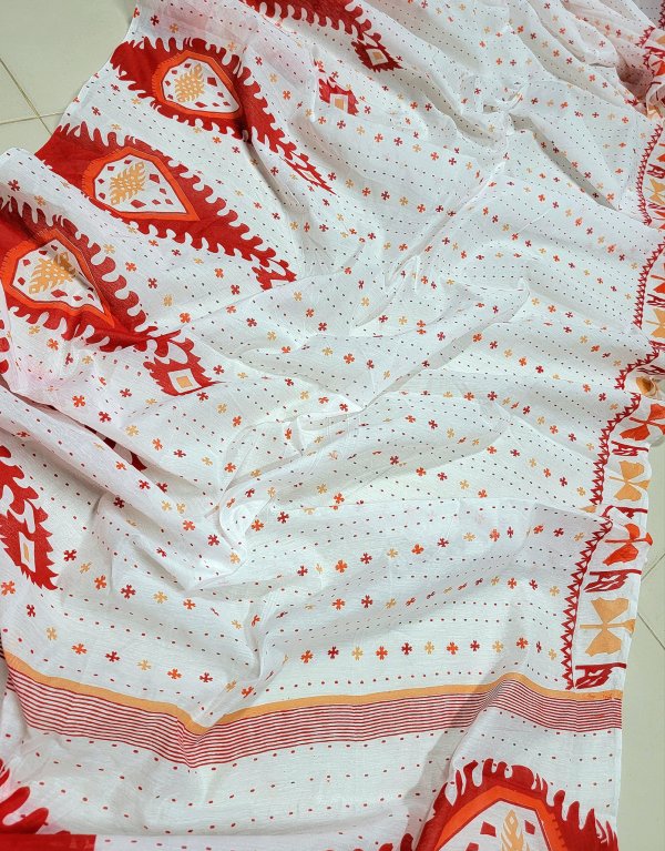 Block Print Saree 75