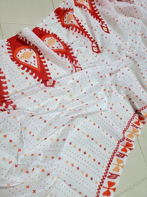 Block Print Saree 76