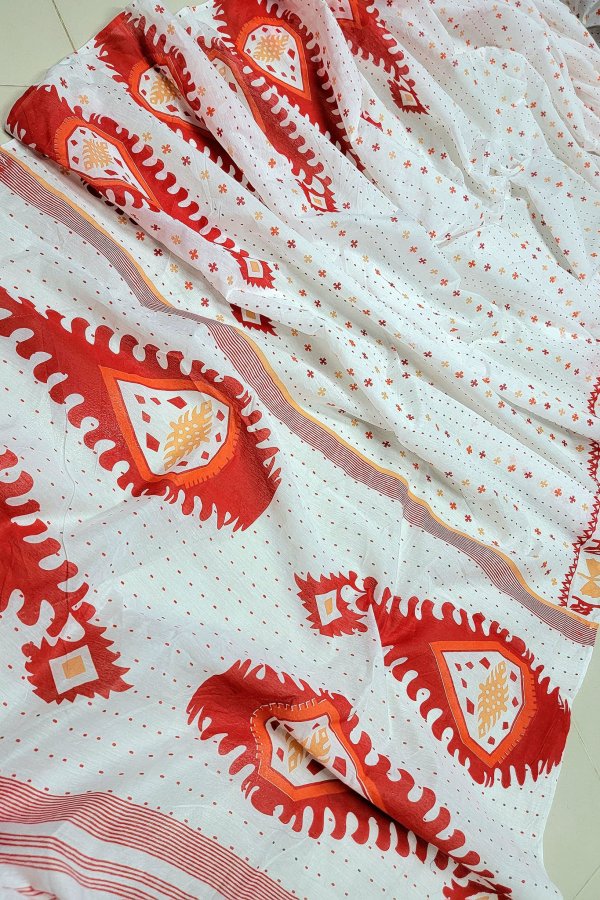 Block Print Saree 77