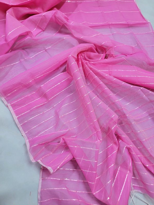 Half Silk Chumki Saree