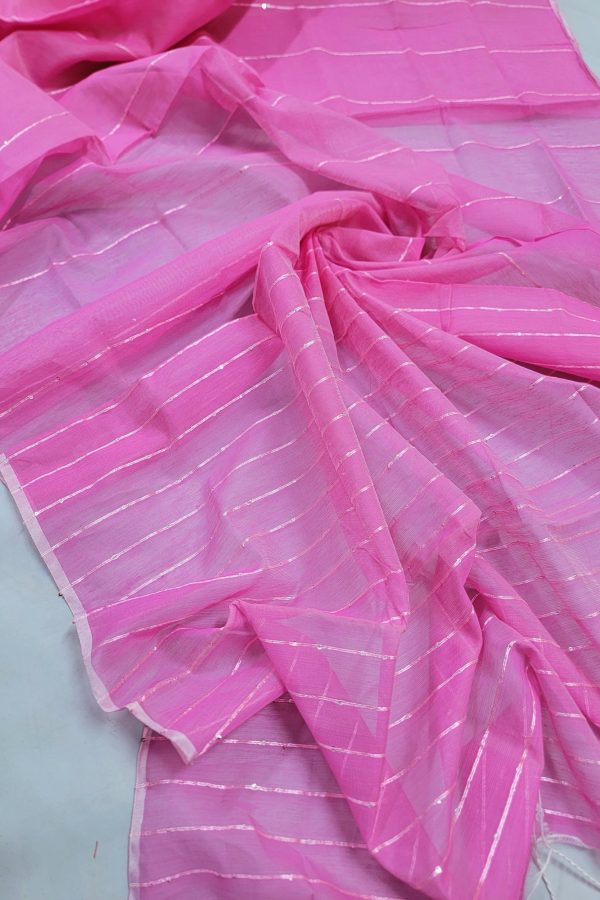 Half Silk Chumki Saree