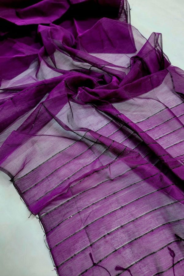 Half Silk Chumki Saree