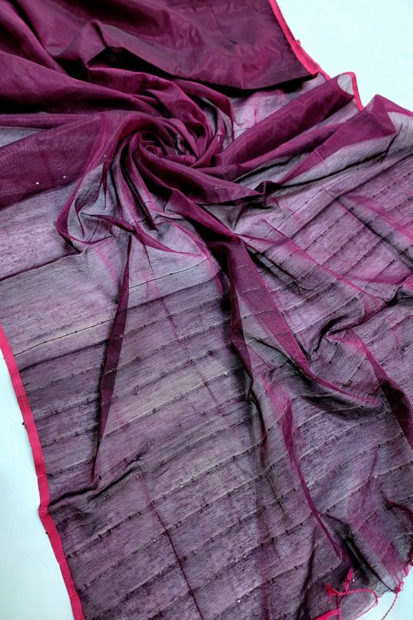 Half Silk Chumki Saree