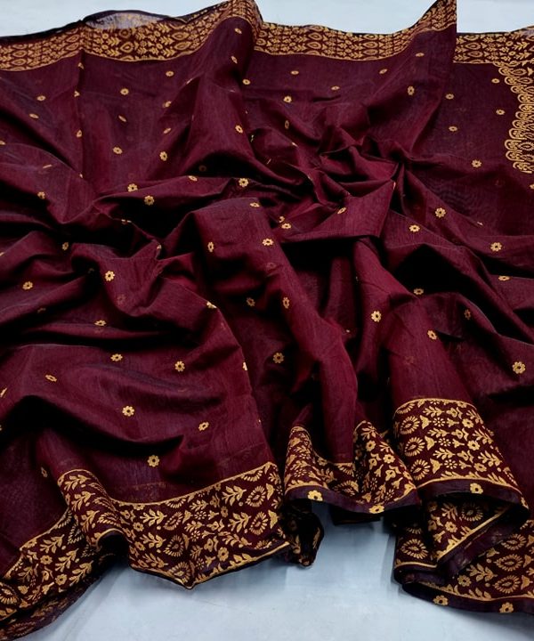 Half Silk Saree Afshan Print 3