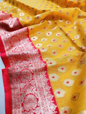 Indian Parshina Cotton Saree