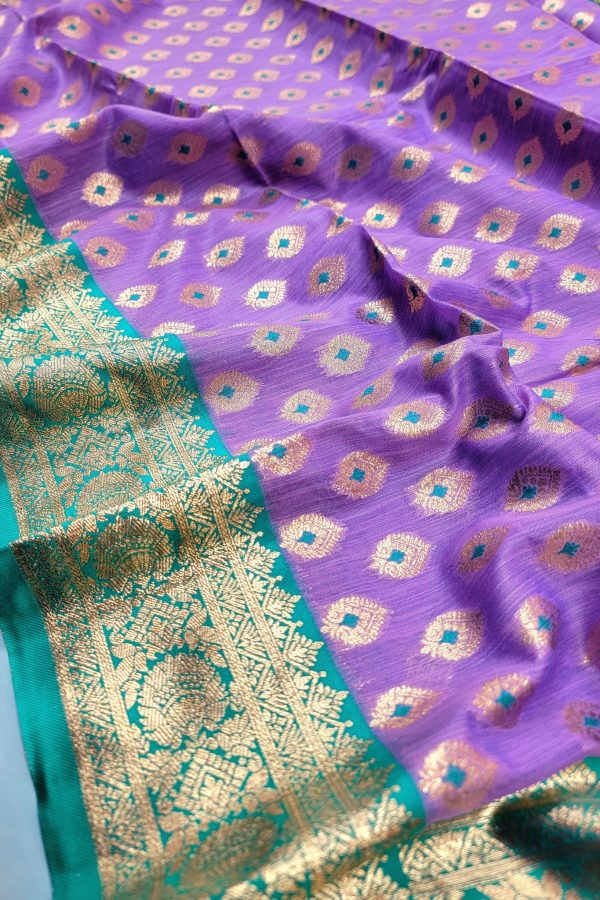 Indian Parshina Cotton Saree