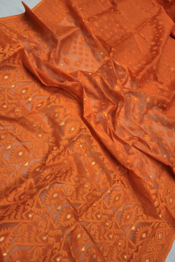 Jamdani Saree Half Silk Tancel 30