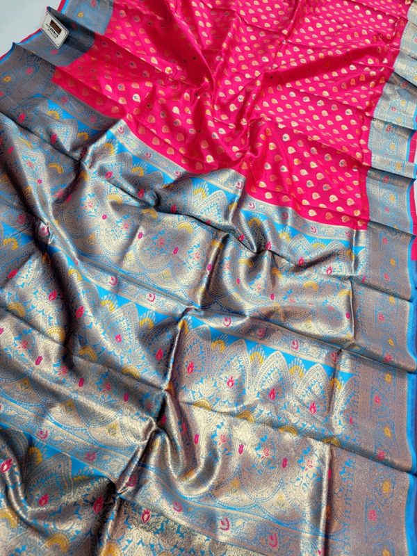 Original Indian Samu Silk Saree - Image 2