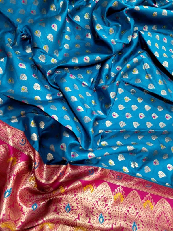 Original Indian Samu Silk Saree - Image 2