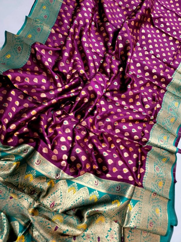 Orginal Indian Samu Silk Saree