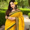 Pure Aarong Cotton Nakshi Pair Saree23