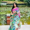 chanderi silk saree